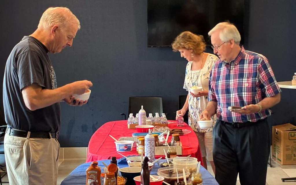 Scoops, Smiles, and Sweet Fellowship